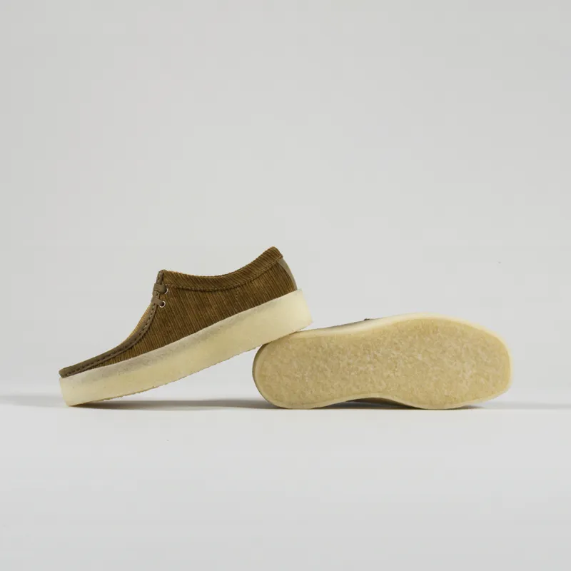 Clarks Originals Wallabee Cup Shoes Tan Cord-2