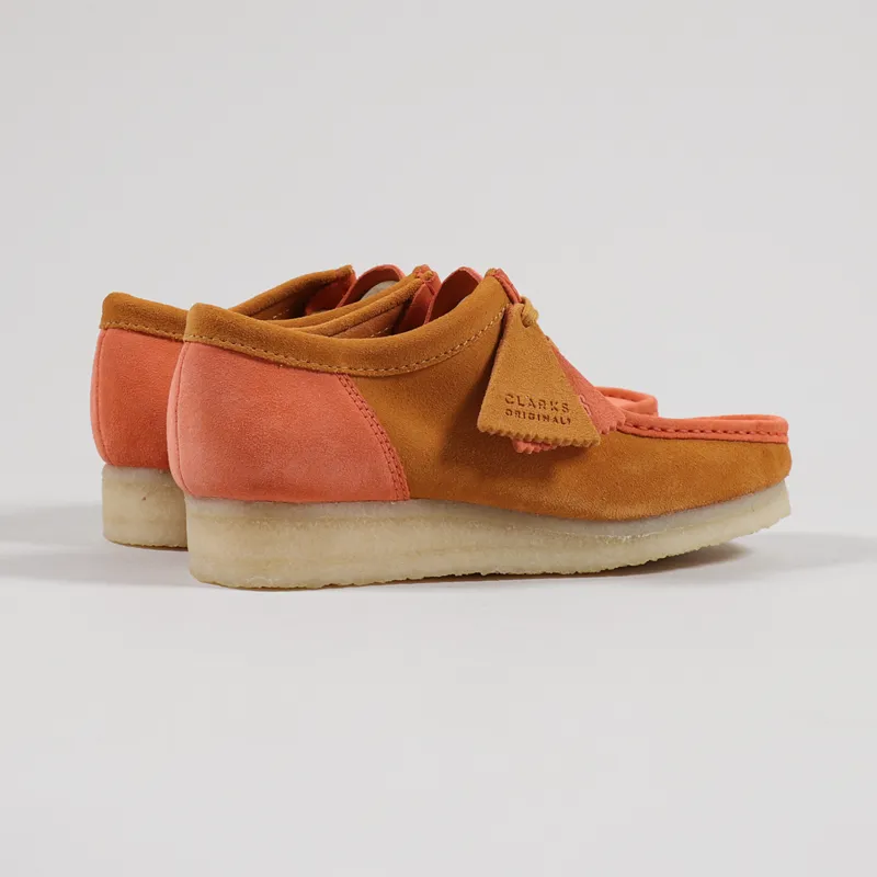 Orange clarks shop