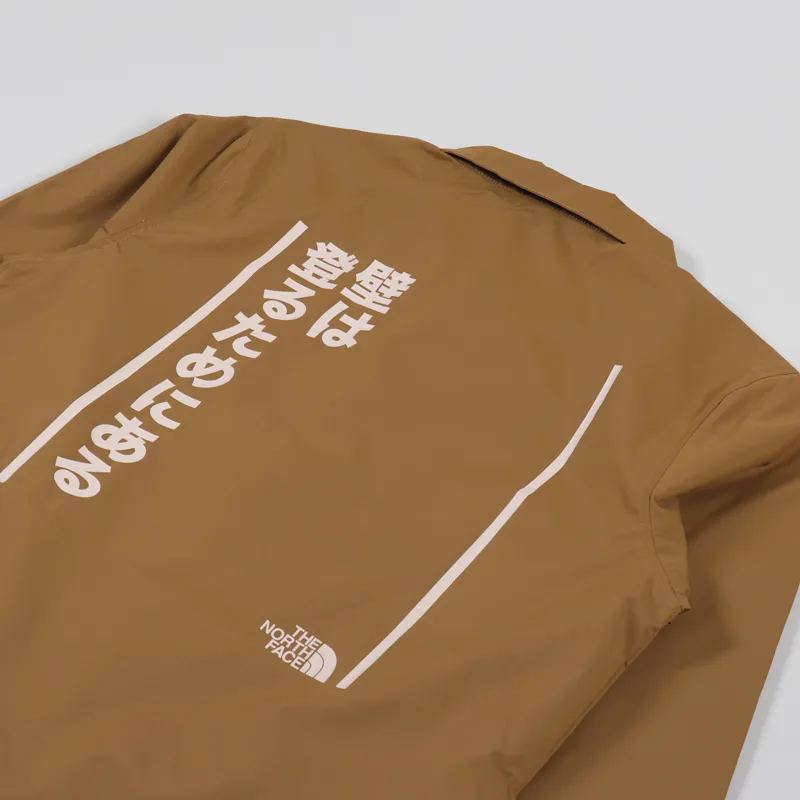 The North Face Walls Are Meant For Climbing Coach Jacket Brown