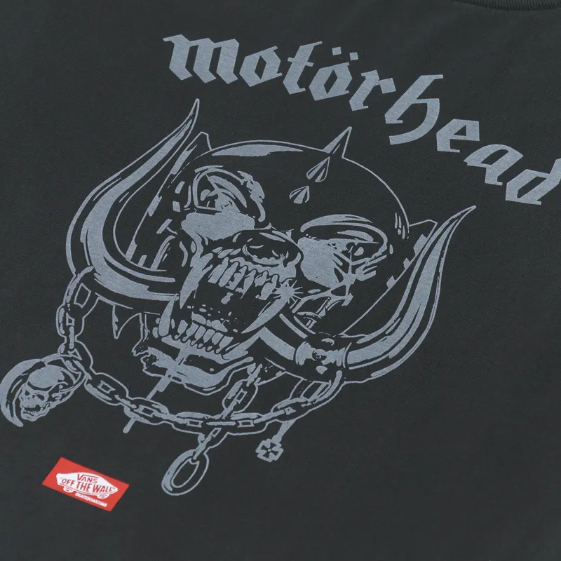 Vans x Motorhead Warpig T Shirt Black-4