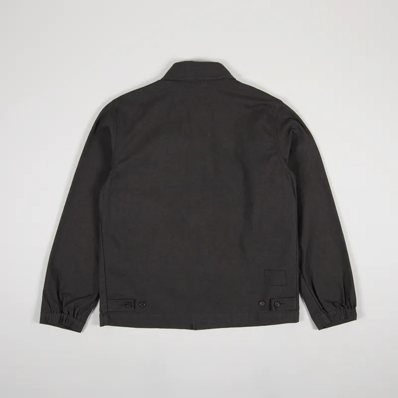 Universal Works Watchman II Jacket Chocolate Tinto Cotton-2