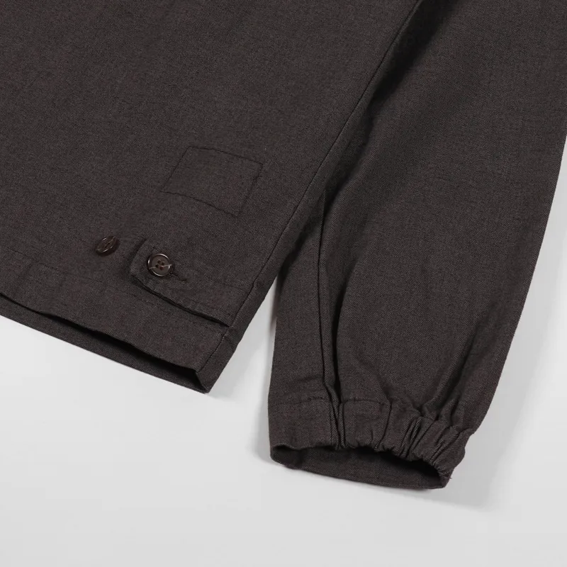 Universal Works Watchman II Jacket Chocolate Tinto Cotton-3