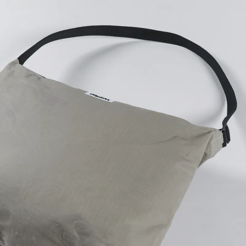 WAWWA Water Resistant Messenger Bag Stone Grey-4