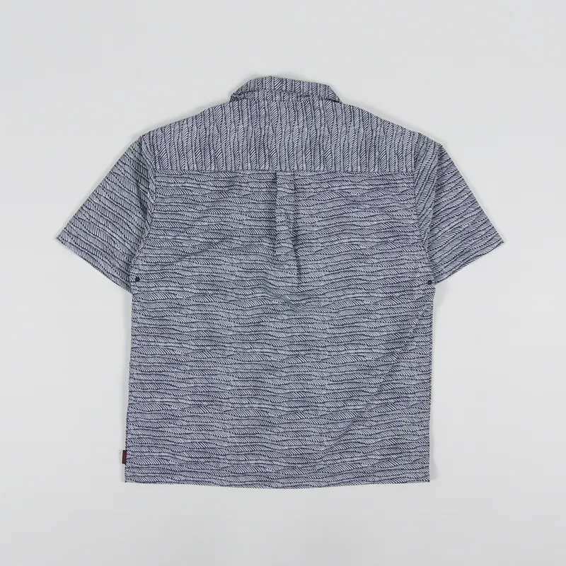 Gramicci Wave Shirt Blue-1