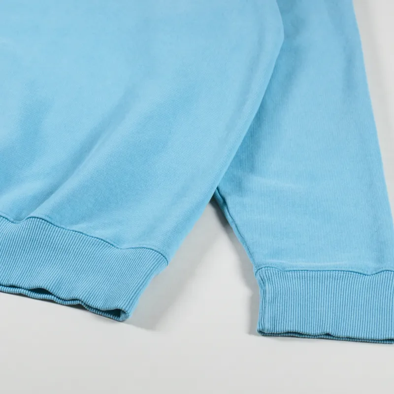 Deus Ex Machina Wavepool Acid Crew Sweat Maui Blue-3