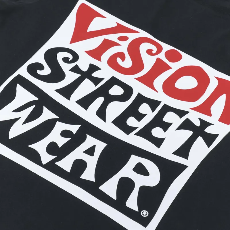 Vision Street Wear Wavy OG Box Logo Long Sleeve T Shirt Black-5