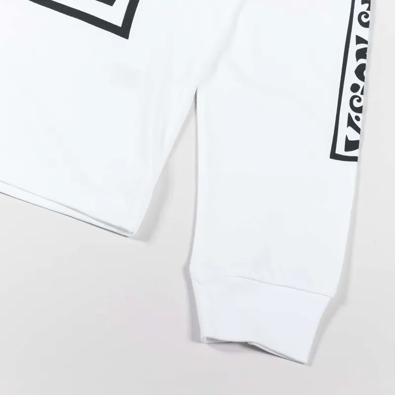 Vision Street Wear Wavy OG Box Logo Long Sleeve T Shirt White-6
