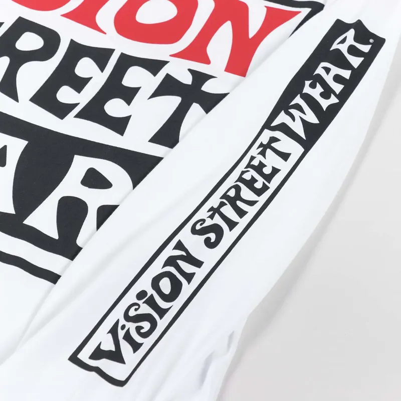 Vision Street Wear Wavy OG Box Logo Long Sleeve T Shirt White-4