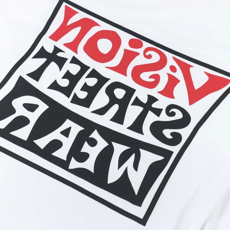 Vision Street Wear Wavy OG Box Logo Long Sleeve T Shirt White-5