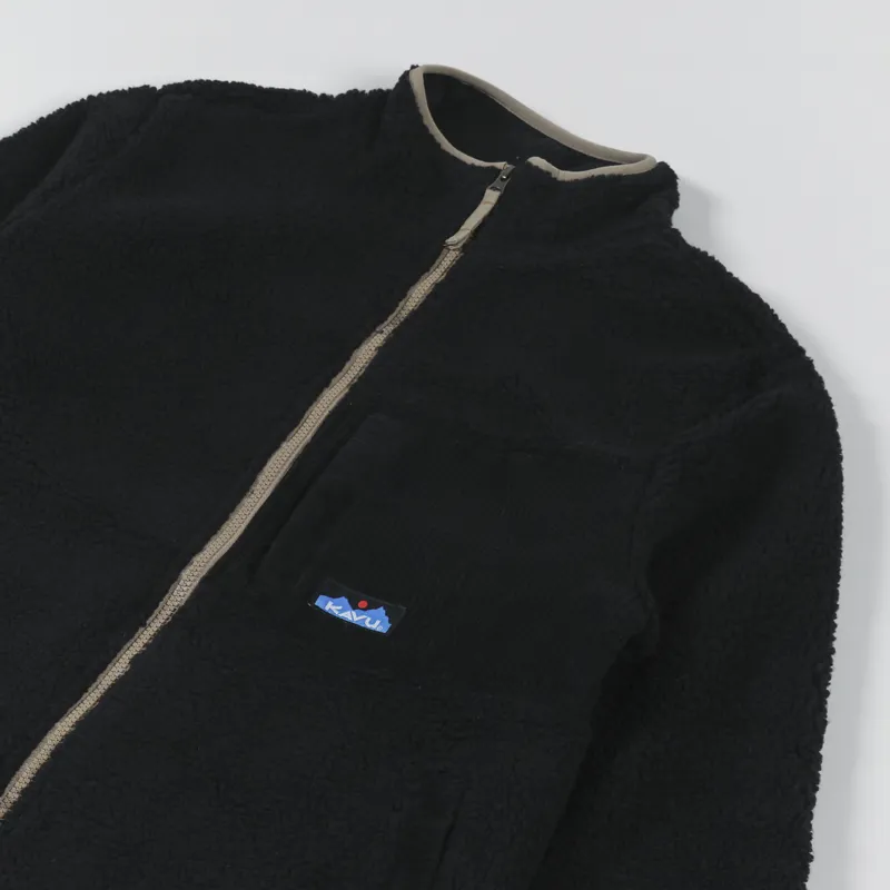 Kavu Wayside Fleece Black-3