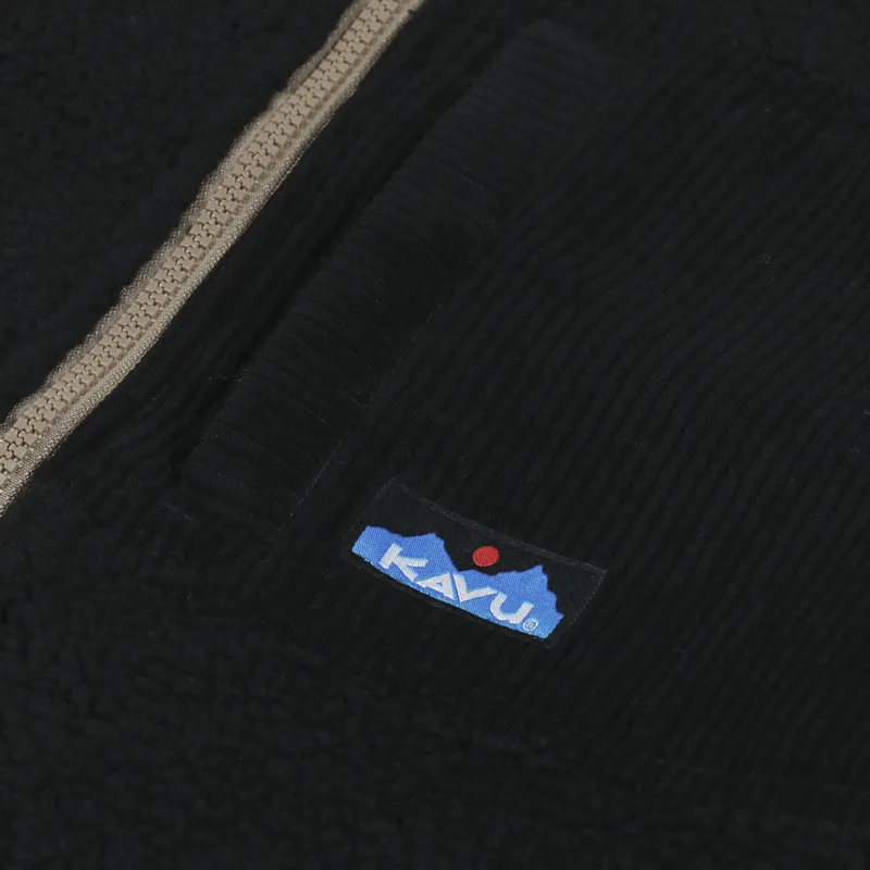 Kavu Wayside Fleece Black-6