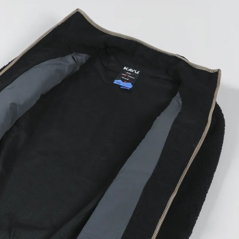 Kavu Wayside Fleece Black-4