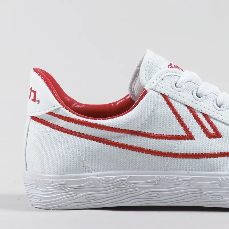 Warrior Shanghai WB-1 Shoes White Red Embroidery-5