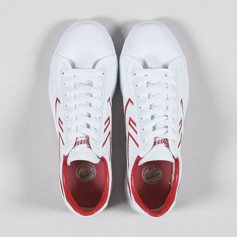 Warrior Shanghai WB-1 Shoes White Red Embroidery-1