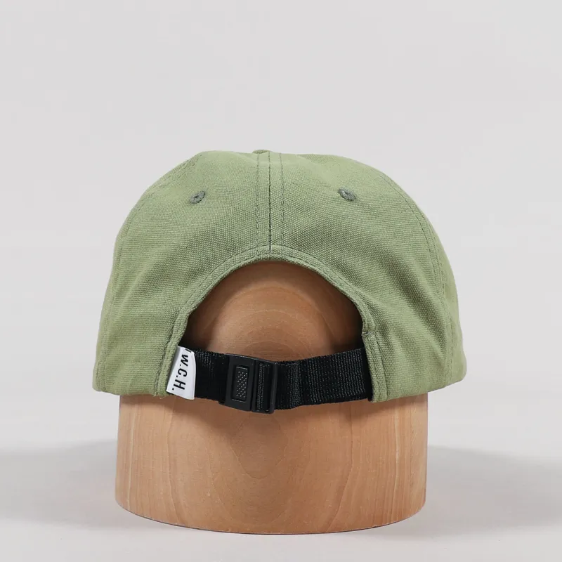 Working Class Heroes Canvas Six Panel Cap Light Khaki-3