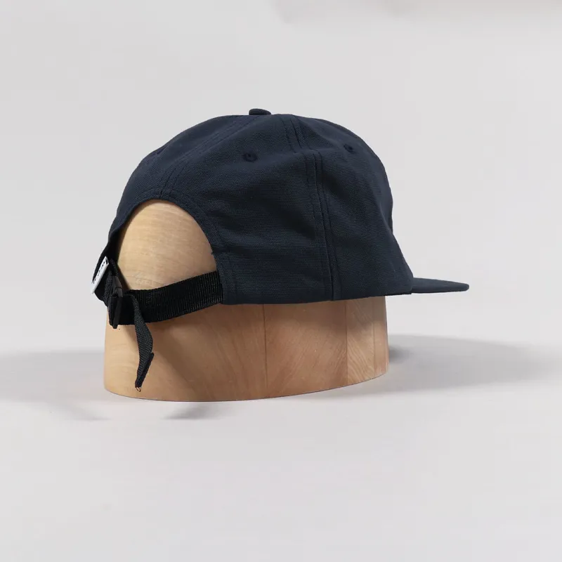 Working Class Heroes Canvas Six Panel Cap Navy-1