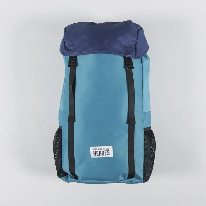 Working Class Heroes Rucksack Ocean Blue