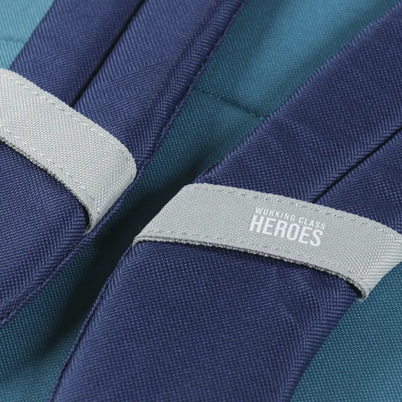 Working Class Heroes Rucksack Ocean Blue-7