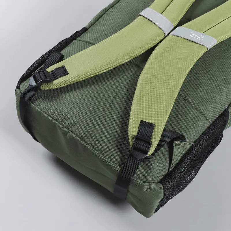 Working Class Heroes Rucksack Khaki-5