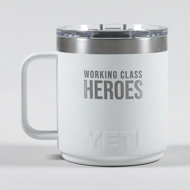 Working Class Heroes x YETI Rambler 10oz Mug White