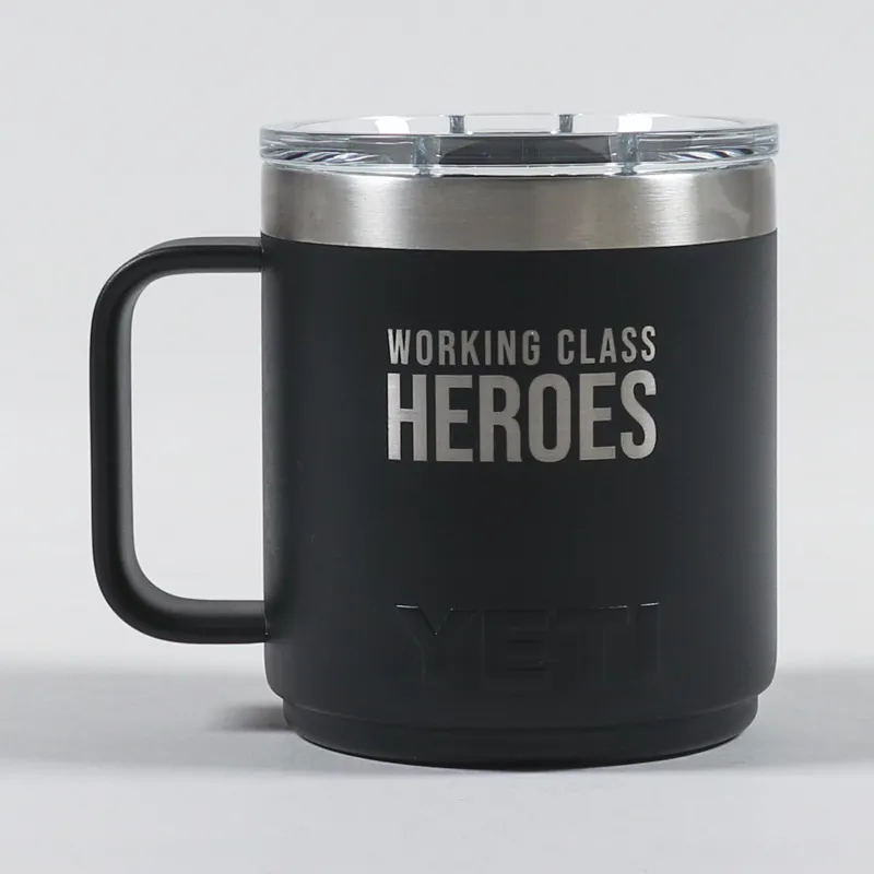 Working Class Heroes x YETI Rambler 10oz Mug Black