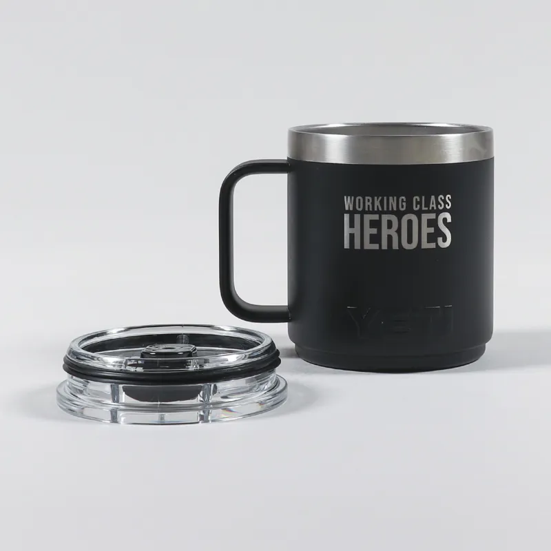 Working Class Heroes x YETI Rambler 10oz Mug Black-2