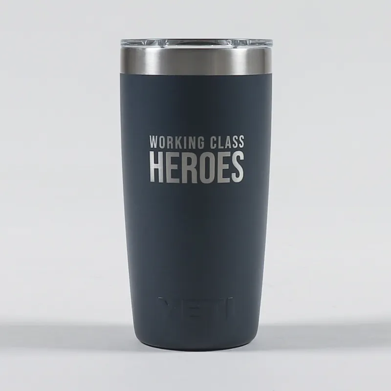 Working Class Heroes x YETI Rambler 10oz Tumbler Navy