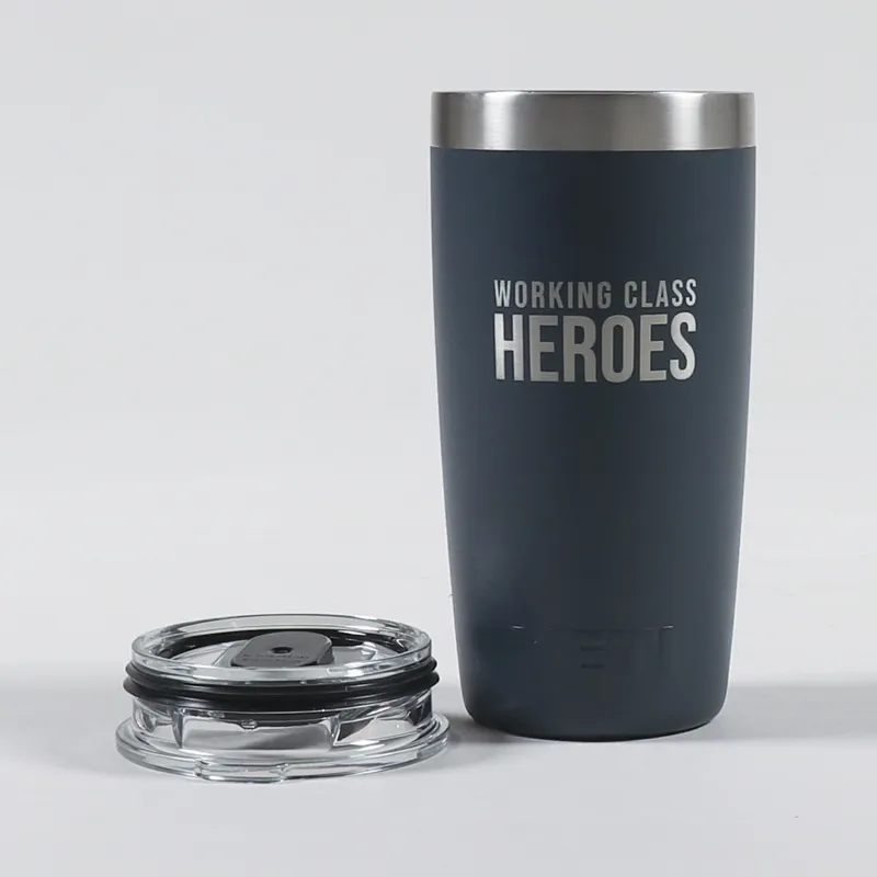 Working Class Heroes x YETI Rambler 10oz Tumbler Navy-2