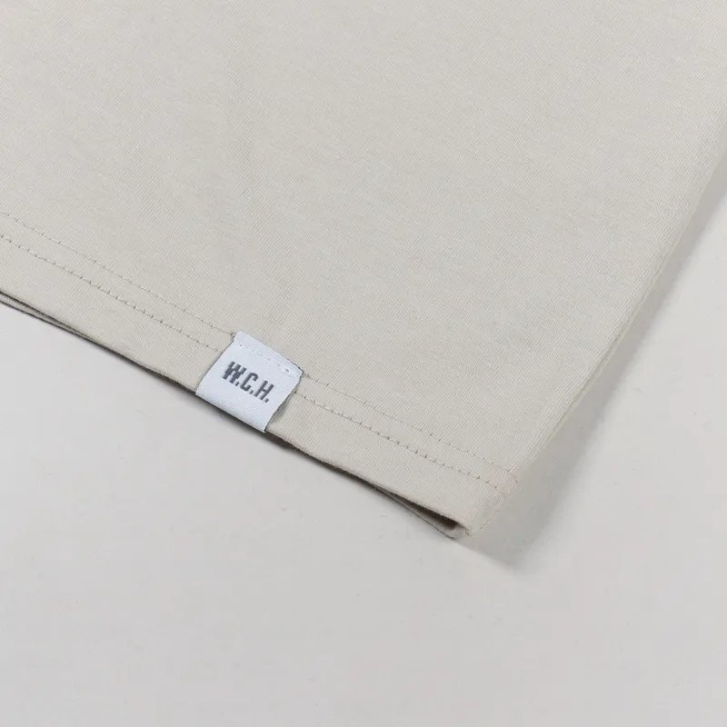 Working Class Heroes Baggy Fit Organic T Shirt Desert Dust-3