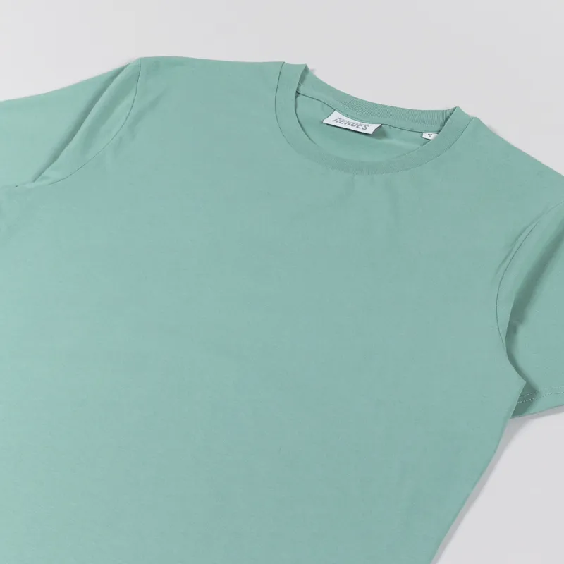 Working Class Heroes Basic Organic T Shirt Dusty Mint-2