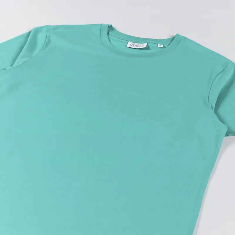 Working Class Heroes Basic Organic T Shirt Go Green-1