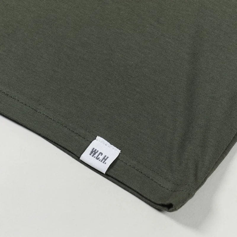 Working Class Heroes Baggy Organic Organic T Shirt Khaki-2