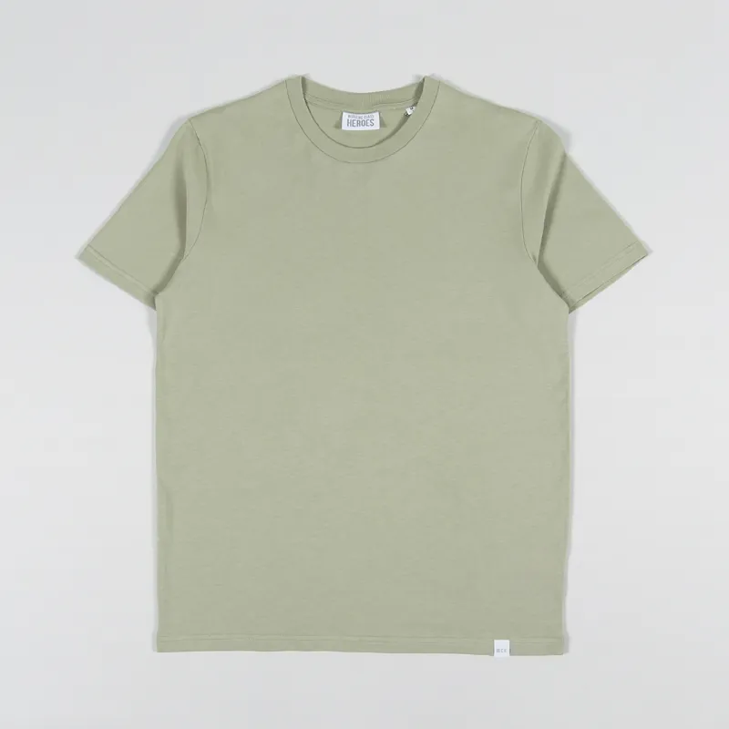 Working Class Heroes Basic Organic T Shirt Sage
