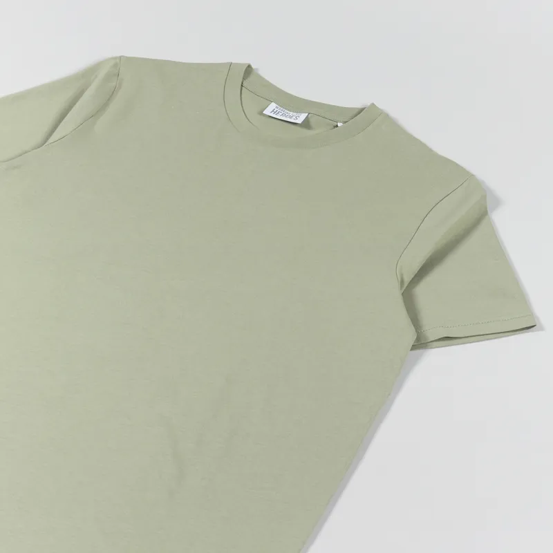Working Class Heroes Basic Organic T Shirt Sage-2