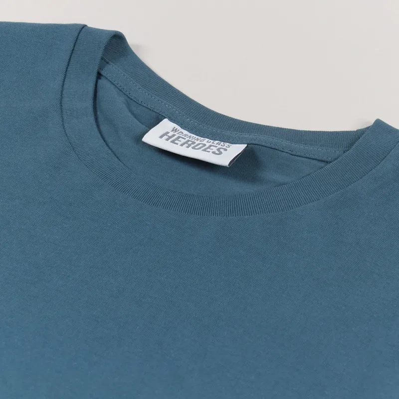 Working Class Heroes Baggy Fit Organic T Shirt Stargazer-3