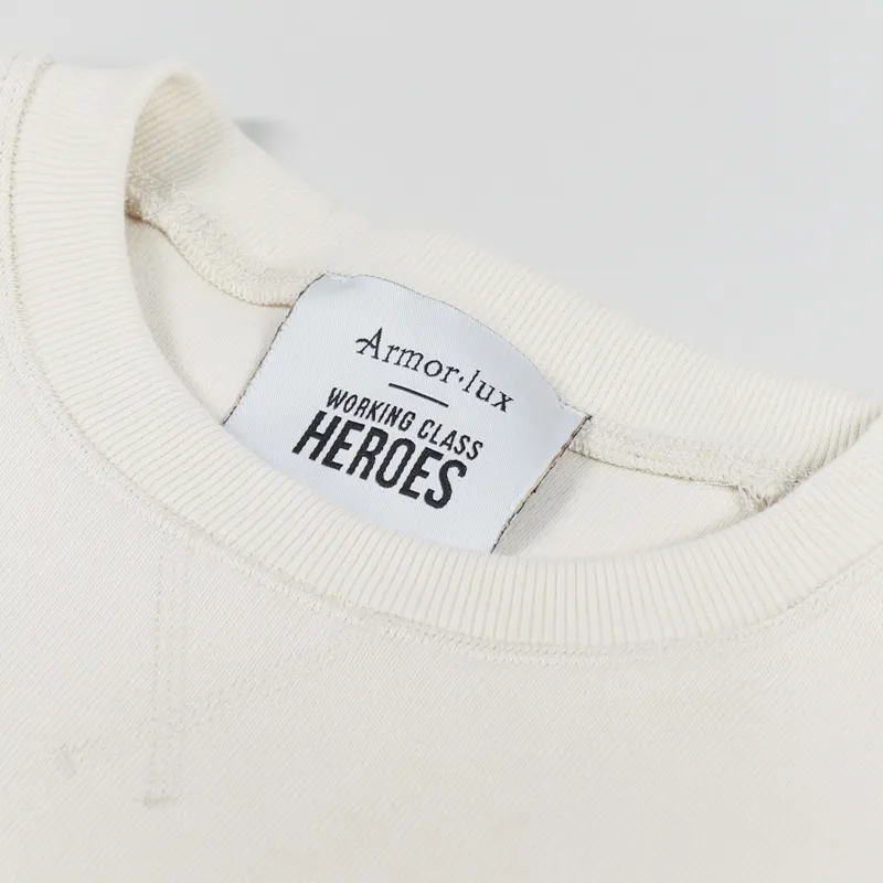 Working Class Heroes x Armor Lux Tie Dye Pocket Sweat Natural-3