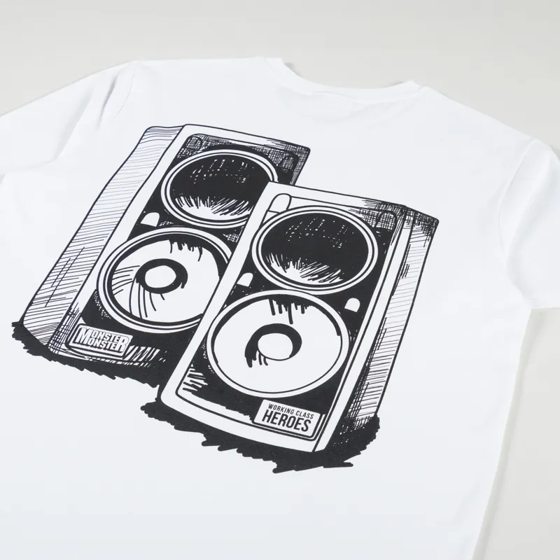 Working Class Heroes xx Monster Monster T Shirt White-5