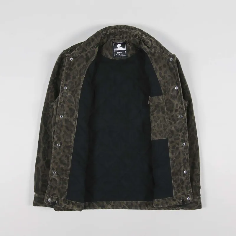 Edwin Woodrow Jacket Lined Leopard AOP-1