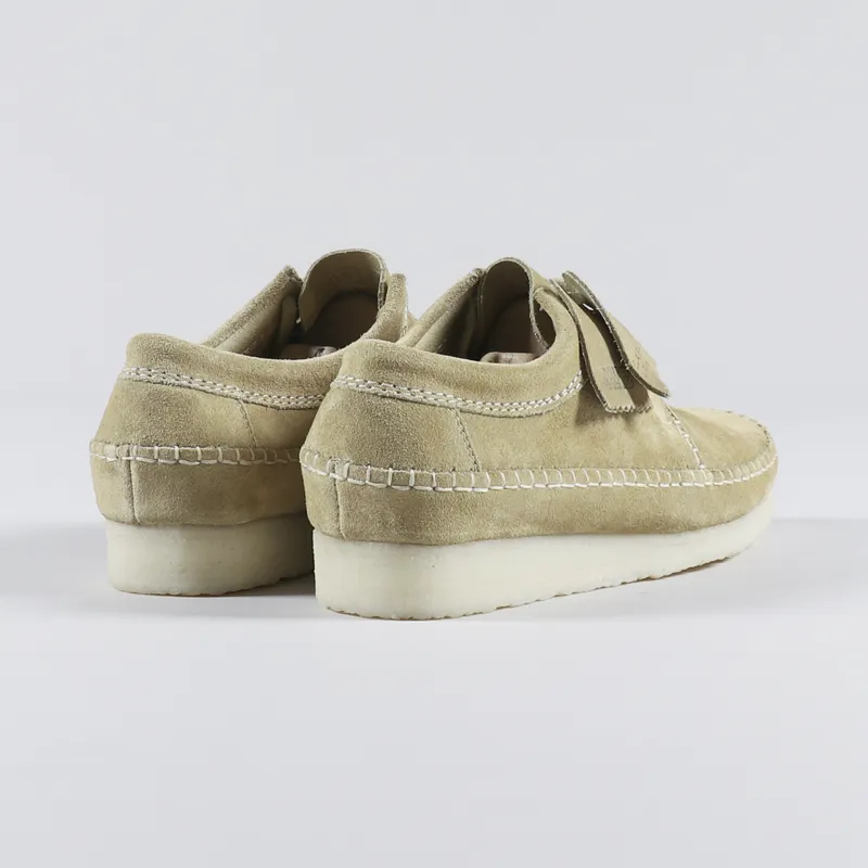 Clarks Originals Weaver Shoes Maple Suede-3