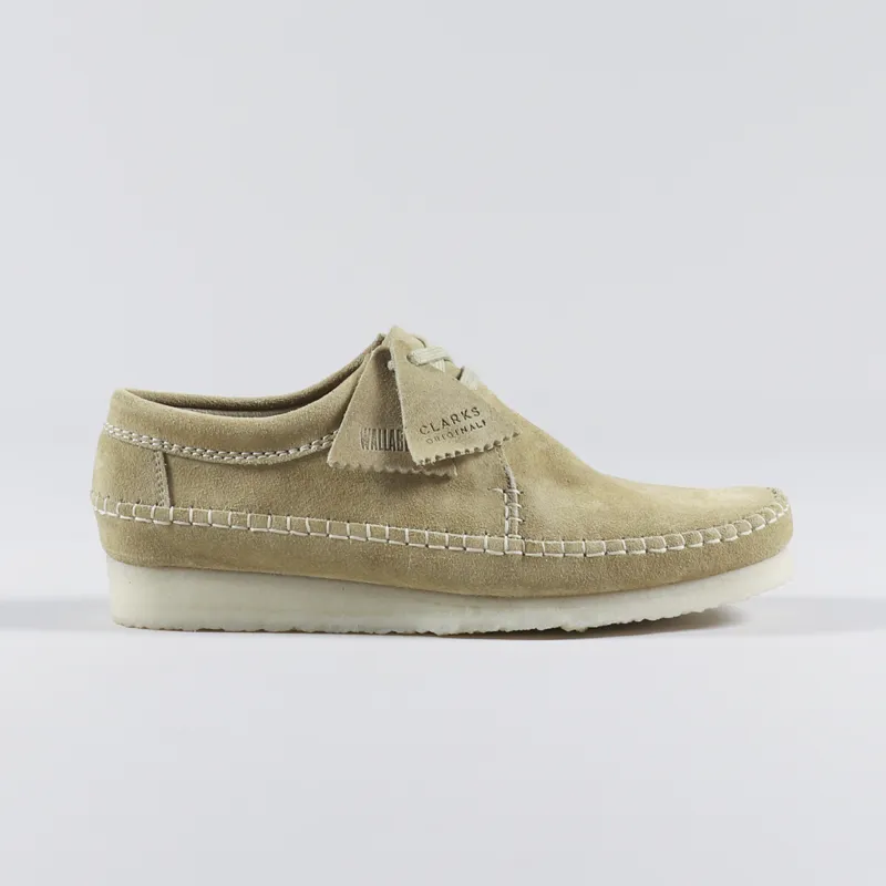 Clarks Originals Weaver Shoes Maple Suede-4