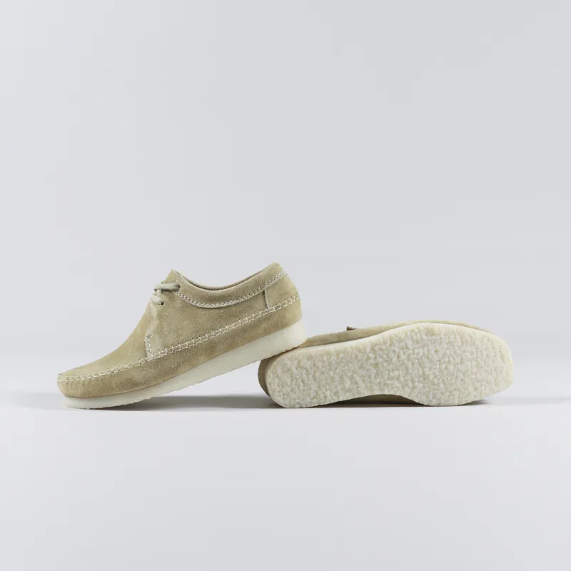 Clarks Originals Weaver Shoes Maple Suede-2