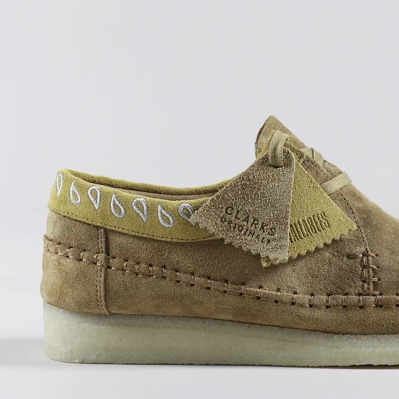 Clarks Originals Weaver Shoes Tan-5