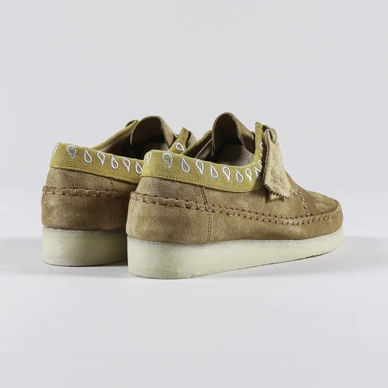 Clarks Originals Weaver Shoes Tan-3