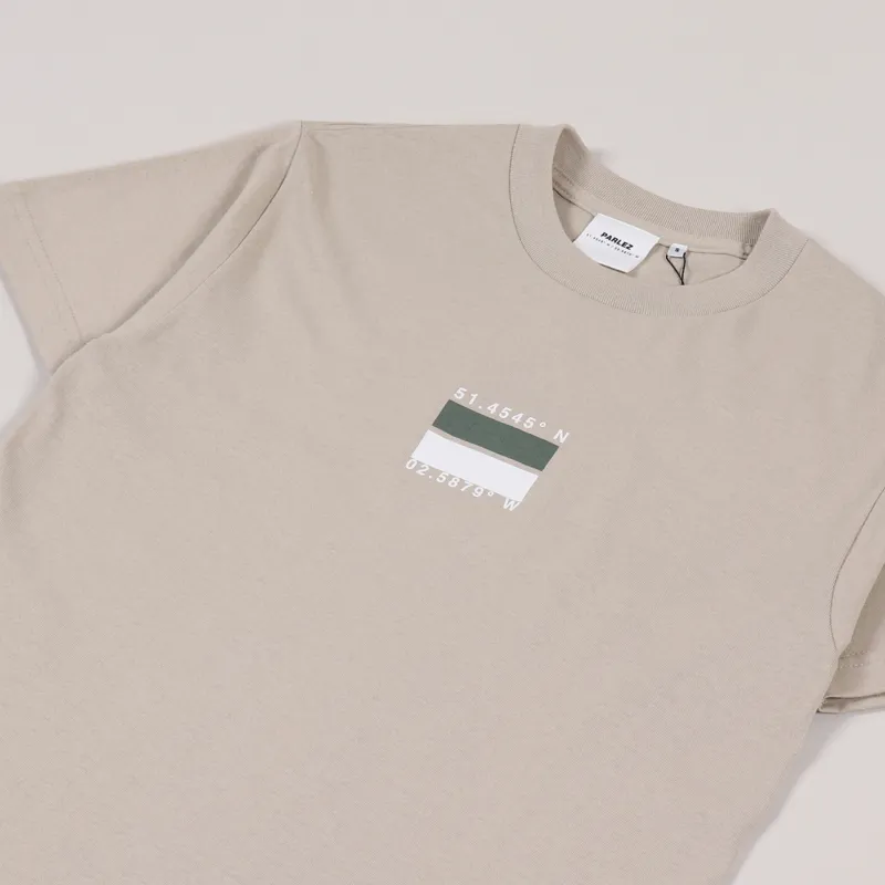 Parlez Westerly T Shirt Sand-3