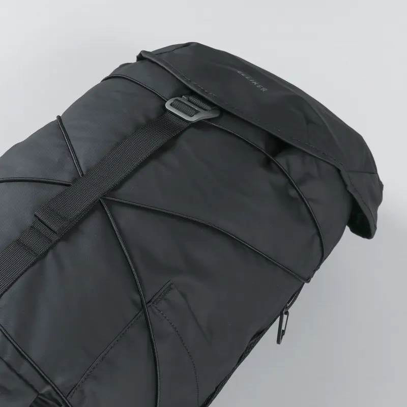 Elliker Wharfe Flap Over Backpack 22L Black-2