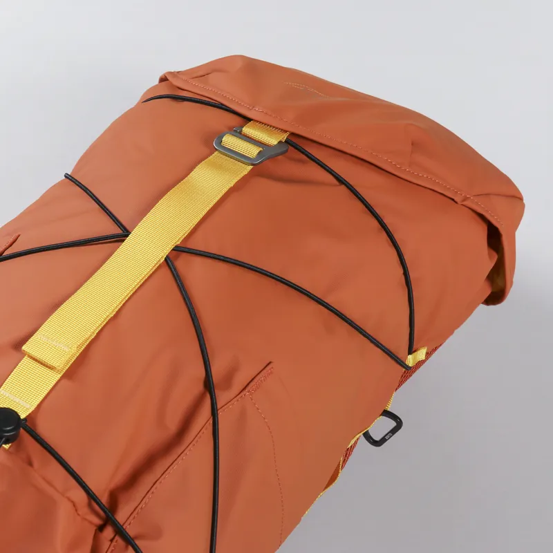 Elliker Wharfe Flap Over Backpack 22L Orange-2