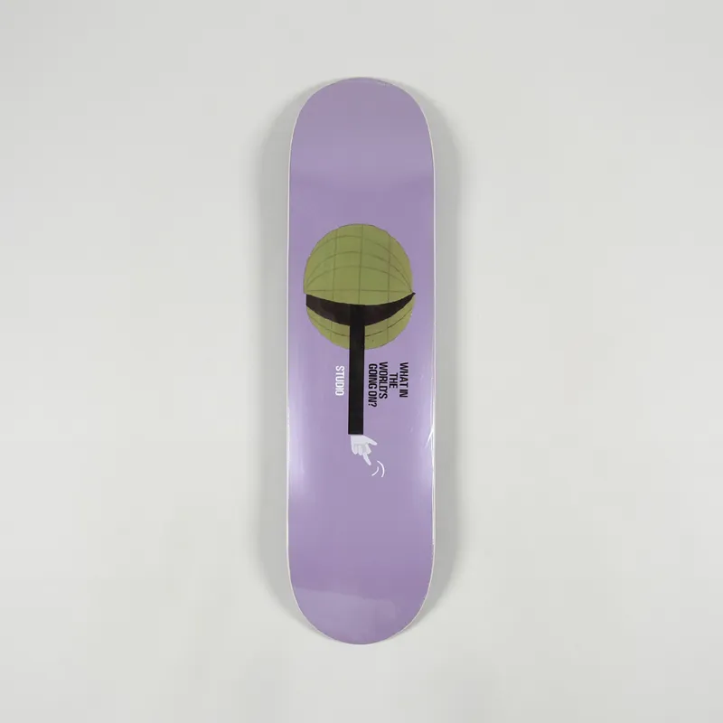 Studio Skateboards What In The World Deck 8 Inch
