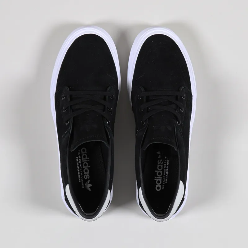 Adidas Skateboarding Coronado Shoes Black White-2