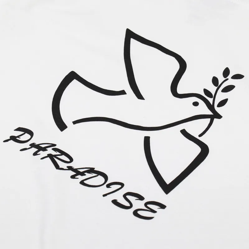 Paradise NYC Dove Of Peace T Shirt White-2