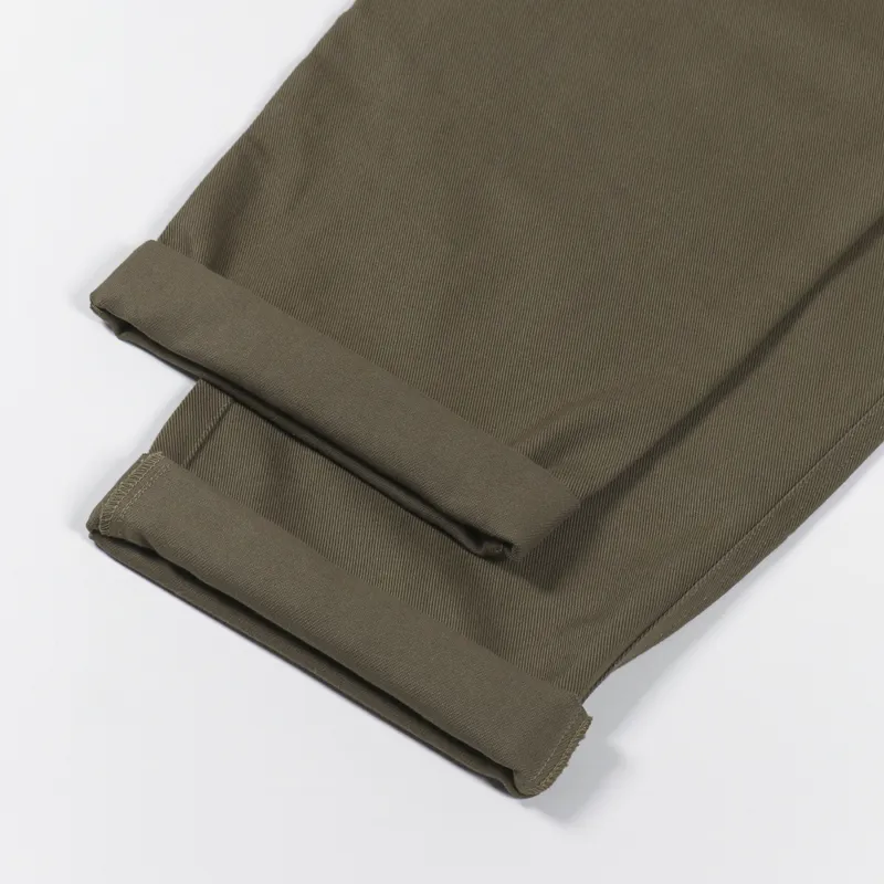 Butter Goods Wide leg Pants Army-3